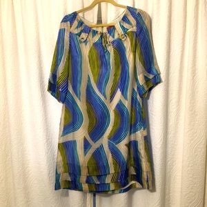 100% silk Mikael Aghal dress